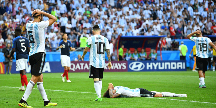 الأرجنتين ضد فرنسا كأس العالم