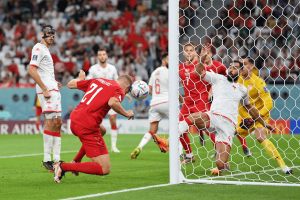 كأس العالم 2022| منتخب تونس يفشل في فك صلابة دفاع الدنمارك ويكتفي بالتعادل السلبي 1
