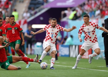 كأس العالم 2022| المغرب يفشل في فك شفرة دفاع كرواتيا بـ الشوط الأول 1