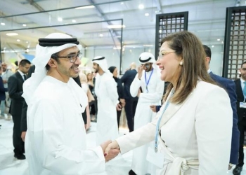 وزيرة التخطيط تلتقي وزير الخارجية والتعاون الدولي الإماراتي 3