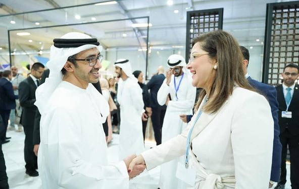 وزيرة التخطيط تلتقي وزير الخارجية والتعاون الدولي الإماراتي 1
