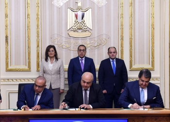 مدبولي يشهد توقيع بروتوكول لإنشاء وإدارة «منصة مصر الصناعية الرقمية»