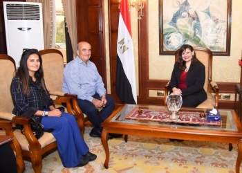 وزيرة الهجرة تستقبل رئيس الهيئة الكندية للتراث المصري 1