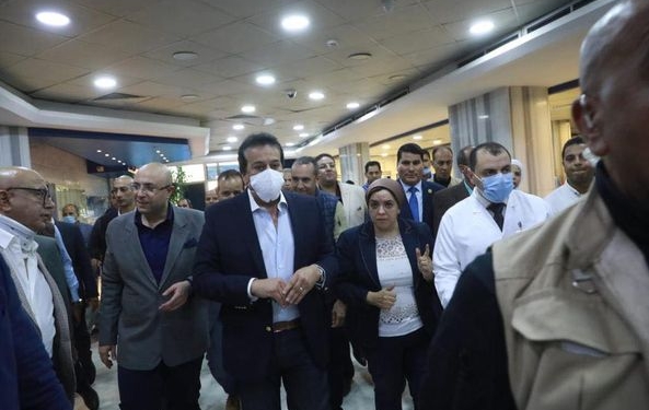 وزير الصحة يزور مستشفى بني سويف التخصصي ويوجه بتفعيل العيادات المسائية بانتظام 1