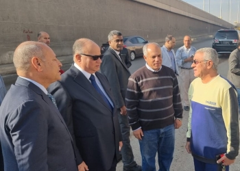 محافظ القاهرة يتفقد أعمال الإزالة الجارية لتعارضات توسعة طريق السويس 4