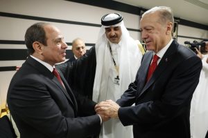 السيسي وأردوغان في قطر