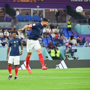 كأس العالم 2022| فرنسا تتعادل سلبيًا أمام الدنمارك في الشوط الأول 1