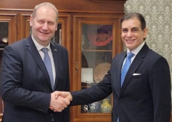 لقاء السفير المصري مع وزير الشئون الريفية الإستونى 4