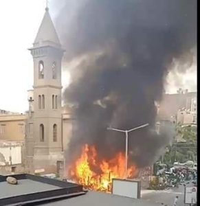 نشوب حريق هائل بسوق غزة بالموسكي.. والحماية المدنية تتدخل| صور 4