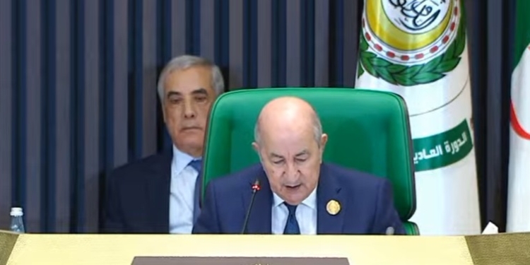الرئيس الجزائري: قضية العرب المركزية ستبقى فلسطين 1