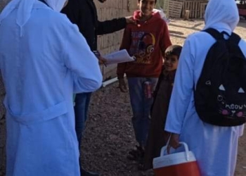 بالصور.. فعاليات اليوم الرابع .. تطعيم 98 % من الاطفال المستهدفين خلال الحملة القومية للتطعيم بجنوب سيناء 1
