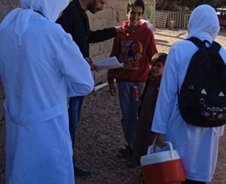 بالصور.. فعاليات اليوم الرابع .. تطعيم 98 % من الاطفال المستهدفين خلال الحملة القومية للتطعيم بجنوب سيناء 1