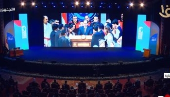 الرئيس السيسي يشاهد فيلما تسجيليا بعنوان: "3 سنين قادرون باختلاف" 3