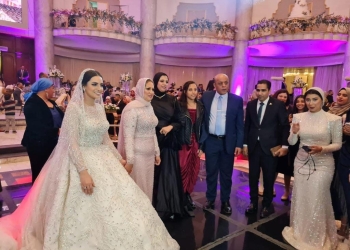 بالصور .. النائبة سحر صدقي تحتفل بزفاف نجلتها بحضور الوزراء والنواب 4