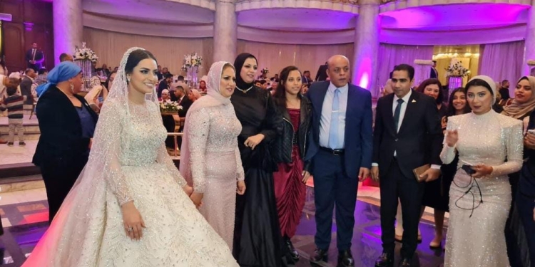 بالصور .. النائبة سحر صدقي تحتفل بزفاف نجلتها بحضور الوزراء والنواب 1