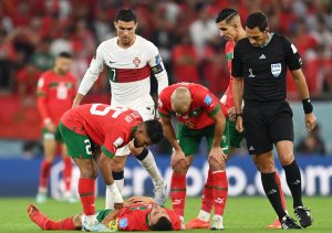 «الأسود تعانق الأمجاد»| المغرب يتخطى البرتغال ويتأهل لنصف نهائي كأس العالم 2022 (فيديو) 1