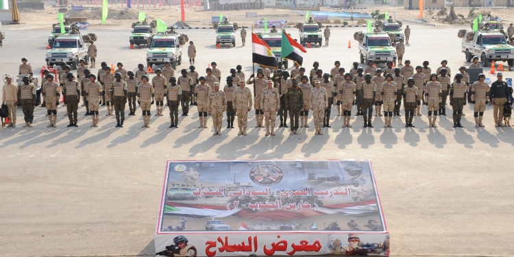 القوات المسلحة: إنطلاق فعاليات التدريب المصري السوداني المشترك