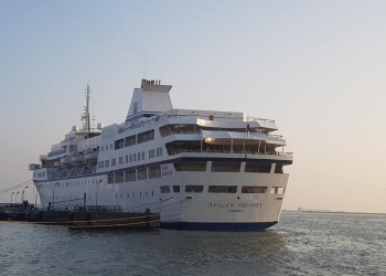 على متنها 364 سائح.. ميناء بورسعيد يستقبل الرحلة الثانية للسفينة السياحية AEGEAN ODYSSEY