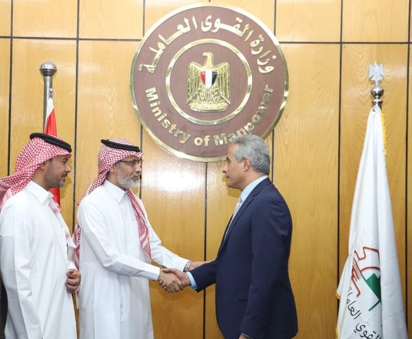 وزير القوى العاملة يلتقي القنصل السعودي وممثلي شركات إلحاق العمالة 2