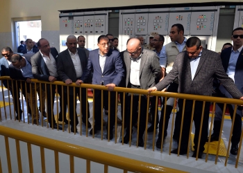 مدبولي يشهد افتتاح أعمال تطوير محطة رفع الصرف الصحي بـ الزراير في السويس
