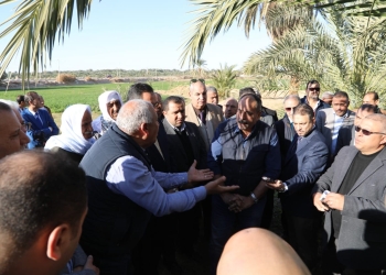 محافظ الوادي الجديد ووفد "زراعة النواب" يبحثون مطالب مزارعي المحافظة 2