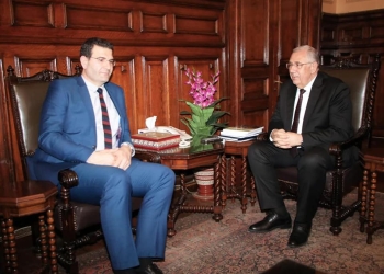 وزير الزراعة يبحث مع نظيره اللبناني آفاق التعاون بين البلدين