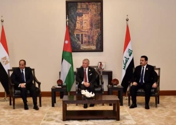 مناقشة مستجدات المنطقة.. قمة ثلاثية بين السيسي والعاهل الأردني ورئيس وزراء العراق 1