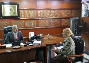 وزير القوى العاملة يلتقي القنصل العام المصر الجديد بدولة الكويت