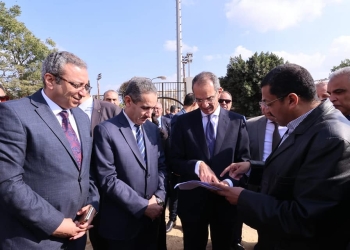 وزير الاتصالات يتفقد الأعمال الإنشائية لمركز إبداع مصر الرقمية الغربية بـ جامعة طنطا