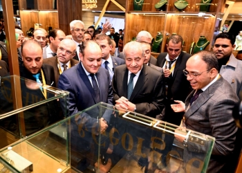 وزيرا التموين والتجارة يفتتحان فعاليات النسخة الثانية من المعرض الدولي للذهب والمجوهرات "نبيو"