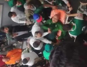إصابات عديدة بين جماهير الاتحاد السكندري بعد سقوط المدرج أثناء مباراة الأهلي بـ سوبر السلة (صور وفيديو) 1