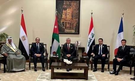 الرئيس السيسي يشارك في قمة خماسية على هامش مؤتمر بغداد 1