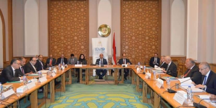 وزير الخارجية يترأس اجتماع مجلس إدارة الوكالة المصرية للشراكة من أجل التنمية 1