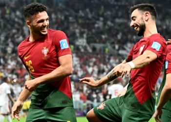 «علي خطي بيبو وبشير».. منتخب البرتغال يضرب سويسرا بـ سداسية في كأس العالم 5