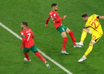 المغرب يصنع التاريخ ويطيح بـ أسبانيا خارج كأس العالم 5