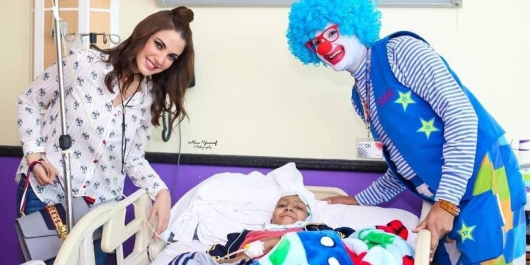 الفنانة درة تناشد جمهورها التبرع لمستشفى 57357.. انقذوا الأطفال 