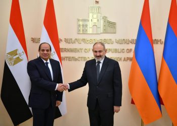 السيسي يعقد مباحثات مع رئيس الوزراء الأرميني "نيكول باشينيان"
