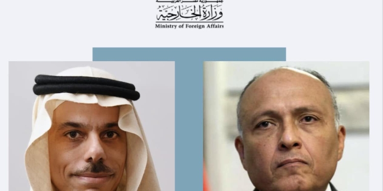 وزير الخارجية يتوجه للسعودية للمشاركة باجتماع لجنة التشاور بين مصر والمملكة