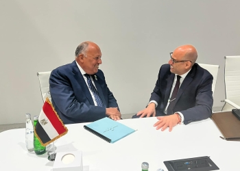وزير الخارجية يلتقي السكرتير التنفيذي للاتفاقية الإطارية لتغير المناخ بأبو ظبي