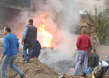 السيطرة على حريق نشب بمبنى المدينة الجامعية لطالبات الأزهر بمدينة نصر |صور