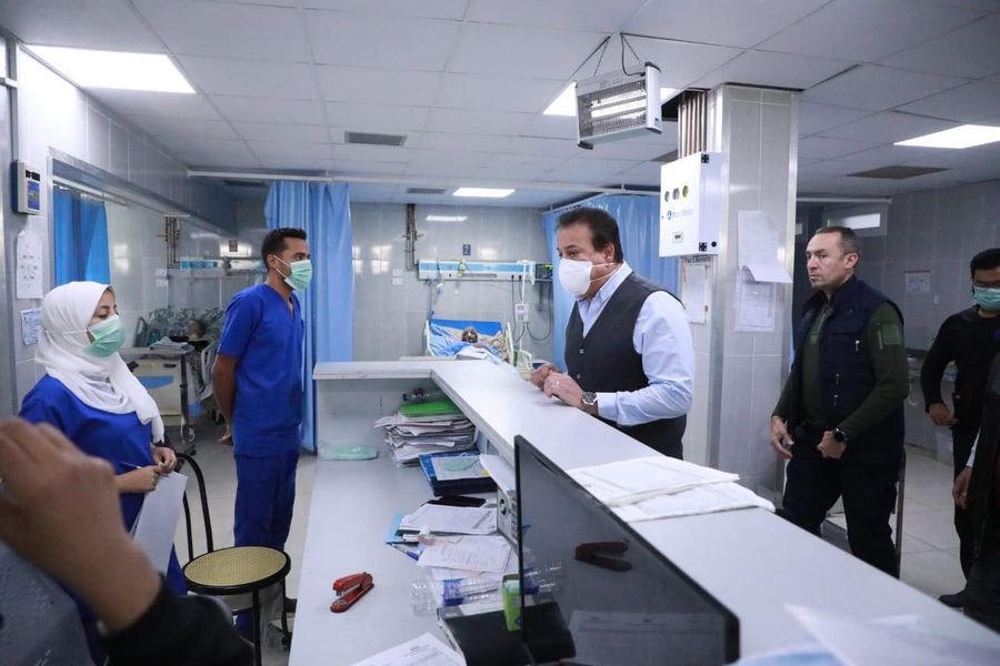 جولة مفاجئة.. وزير الصحة يتفقد عدد من المستشفيات بالجيزة 3