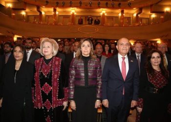 وزيرتا الثقافة المصرية والأردنية يشهدان "ليلة فنية على مسرح الجمهورية" 2
