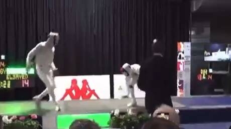 المصري محمد السيد يهزم لاعب الكيان الصهيوني ويحصد ذهبية العالم ببطولة العالم لسلاح سيف المبارزة 1