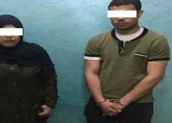 الإعدام لربة منزل والمشدد 3 سنوات لزوجها بتهمة قتل شخص في حلوان