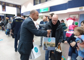 مطار مرسى علم الدولي يستقبل أول رحلة طيران عارض من مطار مالبينسا بميلانو بإيطاليا 2