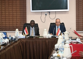 وزيرا الري المصرى والسودانى يناقشان التنسيق المشترك في إدارة مورد نهر النيل 2