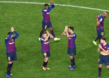 برشلونة بطلًا للسوبر الإسباني بفوز على ريال مدريد بثلاثية 4