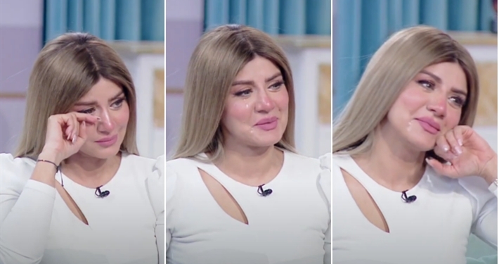 المذيعة مروة ميمي تنهار من البكاء بسبب ابنها 1