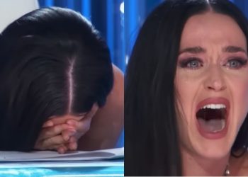 انهيار كاتي بيري بسبب متسابق في American Idol تعرض لإطلاق نار 5