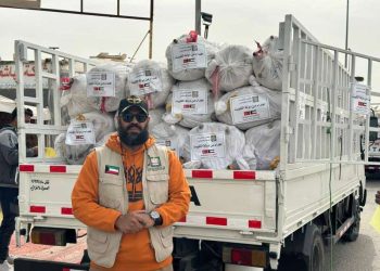 بالصور.. كويتي يتبرع بـ 800 خيمة للمناطق المتضررة من زلزال تركيا وسوريا 2